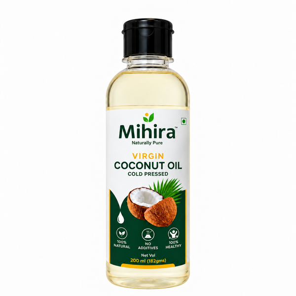 Cold-Pressed Coconut Oil - 200 ml